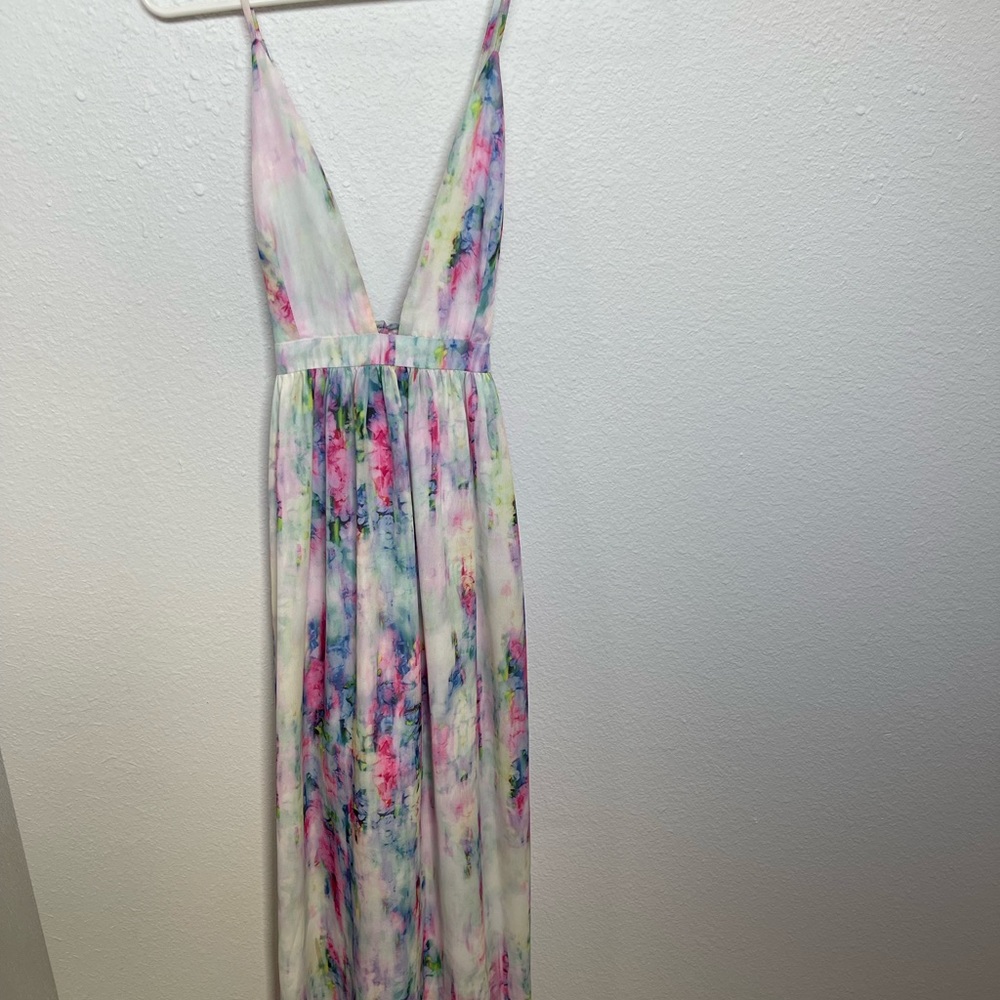 Colorful maxi dress